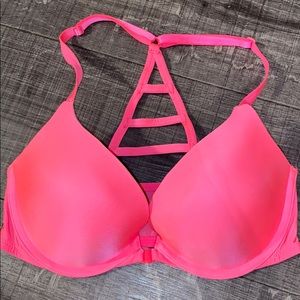 VS Pink Front Clasp Bra